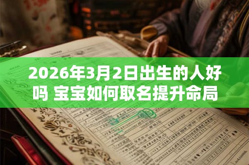 2026年3月2日出生的人好吗 宝宝如何取名提升命局 2026年3月2日出生的人好吗 宝宝如何取名提升命局
