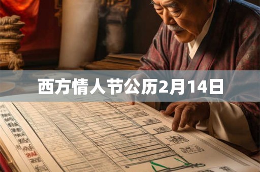 西方情人节公历2月14日