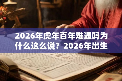 2026年虎年百年难遇吗为什么这么说？2026年出生的属虎宝宝好吗？