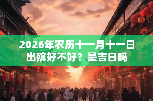 2026年农历十一月十一日出殡好不好？是吉日吗