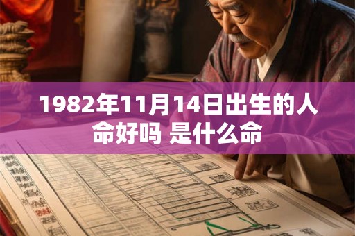 1982年11月14日出生的人命好吗 是什么命
