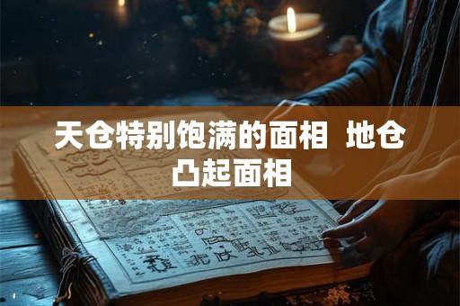 天仓特别饱满的面相 地仓凸起面相 天仓特别饱满的面相 地仓凸起面相