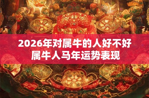 2026年对属牛的人好不好 属牛人马年运势表现