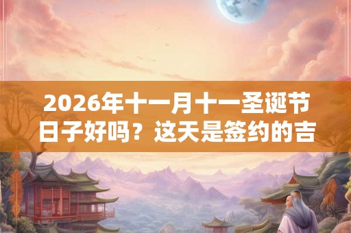2026年十一月十一圣诞节日子好吗？这天是签约的吉日吗？