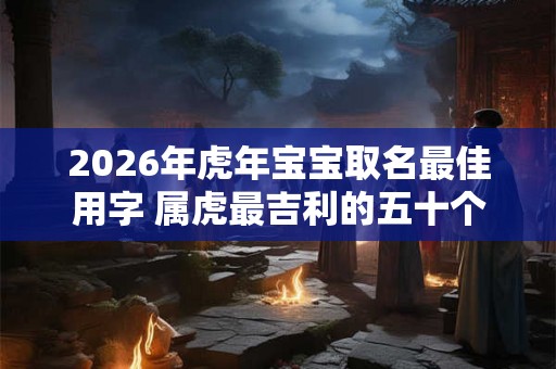 2026年虎年宝宝取名最佳用字 属虎最吉利的五十个字