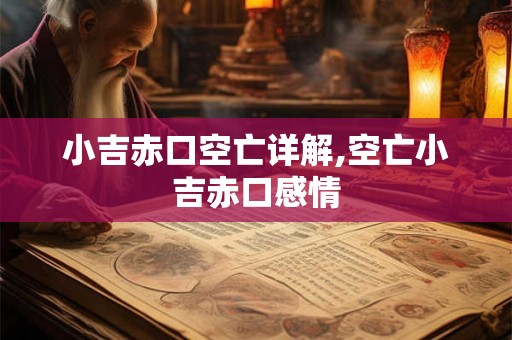 小吉赤口空亡详解,空亡小吉赤口感情