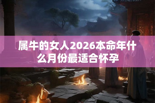 属牛的女人2026本命年什么月份最适合怀孕