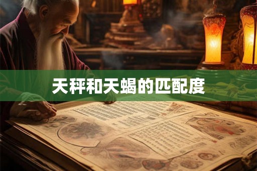 天秤和天蝎的匹配度