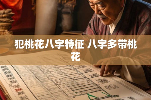 犯桃花八字特征 八字多带桃花