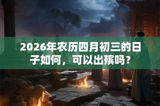 2026年农历四月初三的日子如何，可以出殡吗？