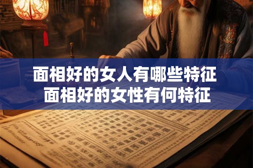 面相好的女人有哪些特征 面相好的女性有何特征 面相好的女人有哪些特征 面相好的女性有何特征