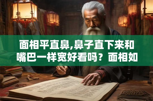 面相平直鼻,鼻子直下来和嘴巴一样宽好看吗?面相如何 面相平直鼻,鼻子直下来和嘴巴一样宽好看吗?面相如何