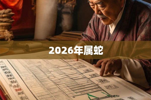 2026年属蛇 2026年属蛇
