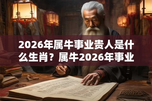 2026年属牛事业贵人是什么生肖？属牛2026年事业运势好吗？