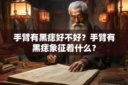 手臂有黑痣好不好？手臂有黑痣象征着什么？