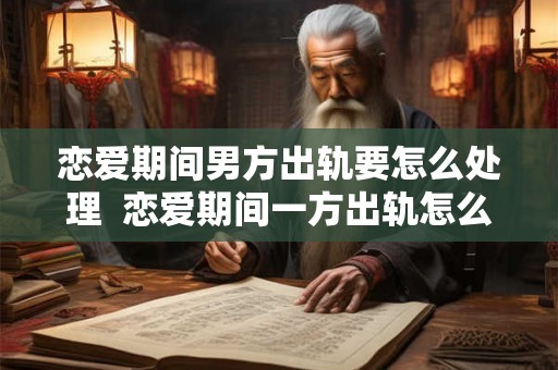 恋爱期间男方出轨要怎么处理 恋爱期间一方出轨怎么解决 恋爱期间男方出轨要怎么处理 恋爱期间一方出轨怎么解决