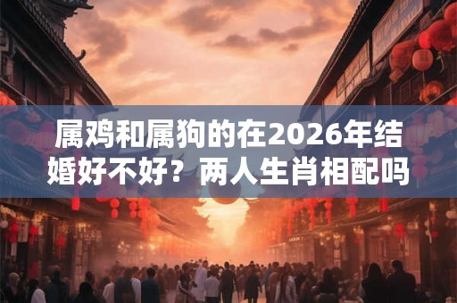 属鸡和属狗的在2026年结婚好不好?两人生肖相配吗? 属鸡和属狗的在2026年结婚好不好?两人生肖相配吗?