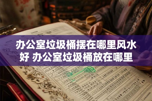 办公室垃圾桶摆在哪里风水好 办公室垃圾桶放在哪里好