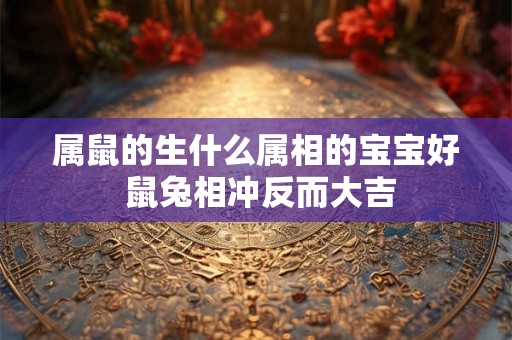 属鼠的生什么属相的宝宝好 鼠兔相冲反而大吉 属鼠的生什么属相的宝宝好 鼠兔相冲反而大吉