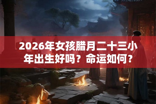 2026年女孩腊月二十三小年出生好吗？命运如何？