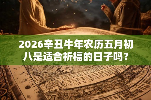 2026辛丑牛年农历五月初八是适合祈福的日子吗？