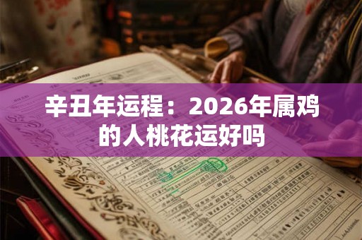 辛丑年运程：2026年属鸡的人桃花运好吗