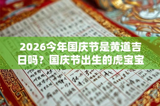 2026今年国庆节是黄道吉日吗？国庆节出生的虎宝宝好不好？