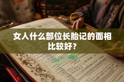 女人什么部位长胎记的面相比较好？