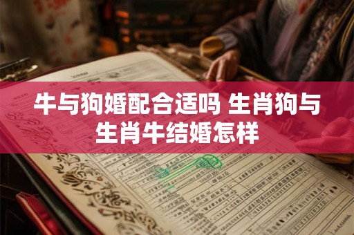 牛与狗婚配合适吗 生肖狗与生肖牛结婚怎样