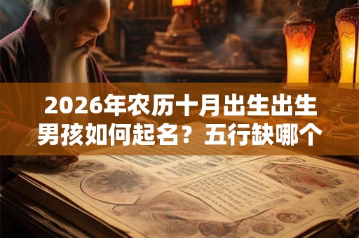 2026年农历十月出生出生男孩如何起名？五行缺哪个？