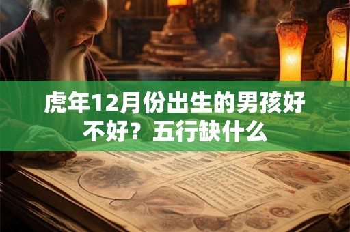 虎年12月份出生的男孩好不好？五行缺什么