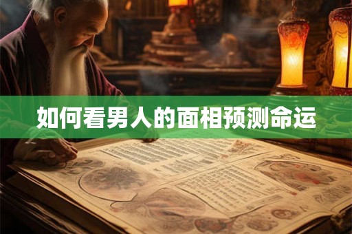 如何看男人的面相预测命运