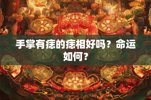 手掌有痣的痣相好吗？命运如何？