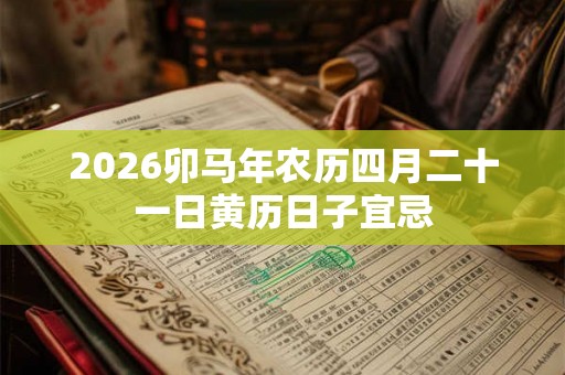 2026卯马年农历四月二十一日黄历日子宜忌