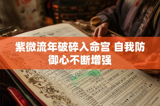 紫微流年破碎入命宫 自我防御心不断增强 紫微流年破碎入命宫 自我防御心不断增强