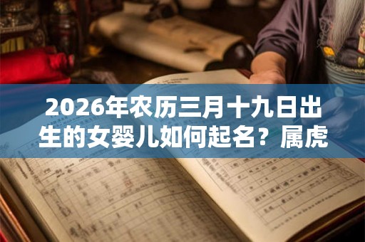 2026年农历三月十九日出生的女婴儿如何起名？属虎女宝宝名字精选