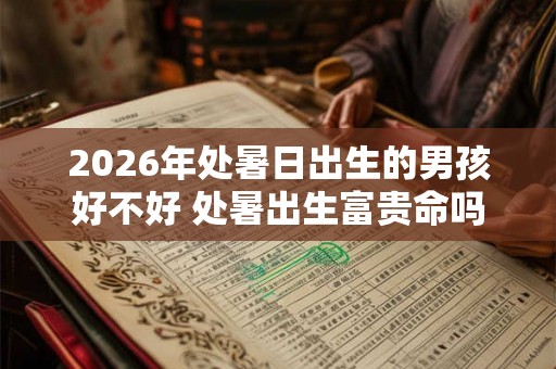 2026年处暑日出生的男孩好不好 处暑出生富贵命吗
