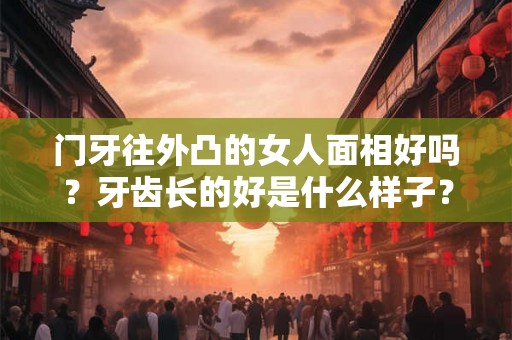 门牙往外凸的女人面相好吗？牙齿长的好是什么样子？