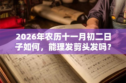 2026年农历十一月初二日子如何，能理发剪头发吗？