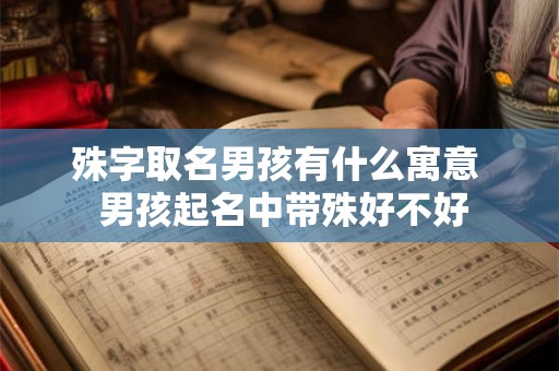 殊字取名男孩有什么寓意 男孩起名中带殊好不好 殊字取名男孩有什么寓意 男孩起名中带殊好不好