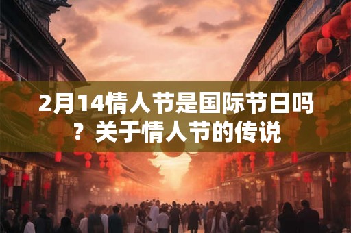 2月14情人节是国际节日吗？关于情人节的传说