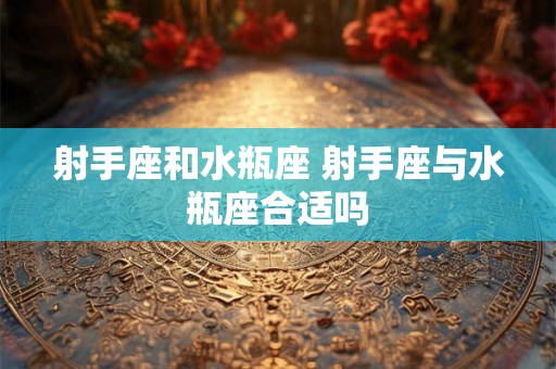 射手座和水瓶座 射手座与水瓶座合适吗