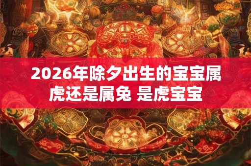 2026年除夕出生的宝宝属虎还是属兔 是虎宝宝 2026年除夕出生的宝宝属虎还是属兔 是虎宝宝