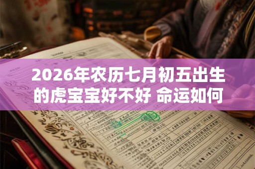 2026年农历七月初五出生的虎宝宝好不好 命运如何