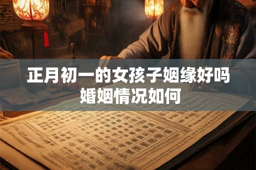 正月初一的女孩子姻缘好吗 婚姻情况如何 正月初一的女孩子姻缘好吗 婚姻情况如何