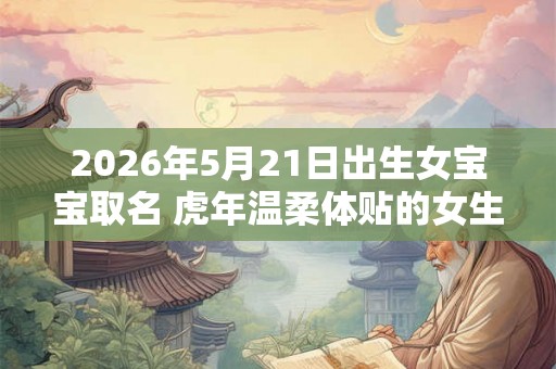 2026年5月21日出生女宝宝取名 虎年温柔体贴的女生好名