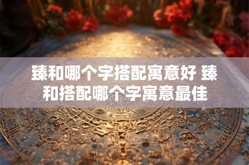臻和哪个字搭配寓意好 臻和搭配哪个字寓意最佳