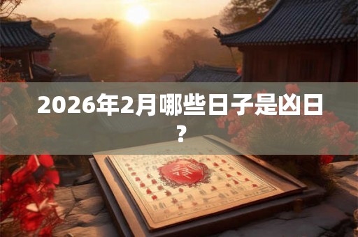 2026年2月哪些日子是凶日？