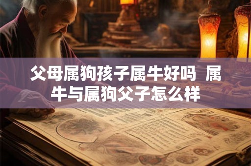 父母属狗孩子属牛好吗 属牛与属狗父子怎么样 父母属狗孩子属牛好吗 属牛与属狗父子怎么样