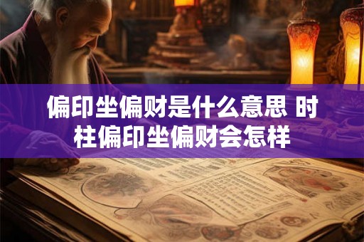 偏印坐偏财是什么意思 时柱偏印坐偏财会怎样
